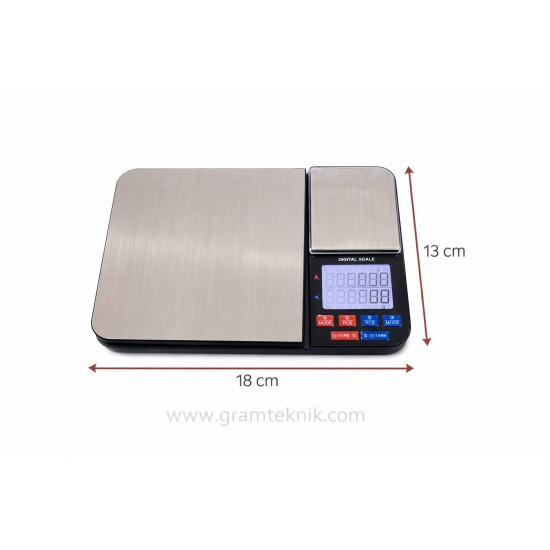 Cx918 Model Hassas Terazi 5 KG 01 - 500 Gr 001 Gr