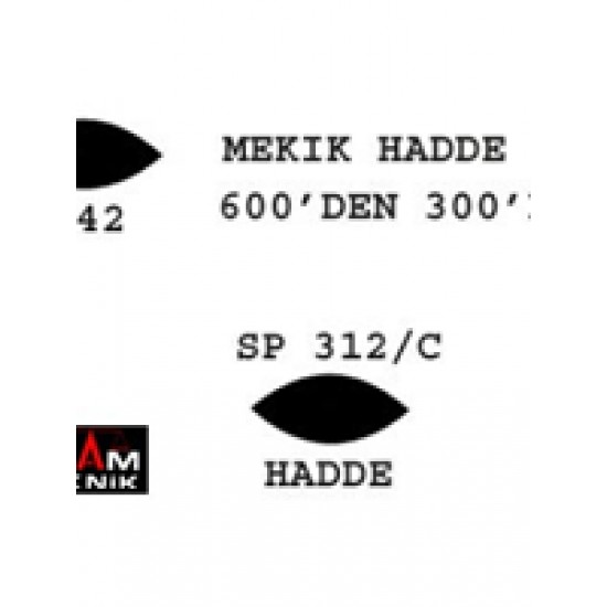 Mekik Hadde 600-300 GR-0990 Mekik Hadde 600-300 GR-0990