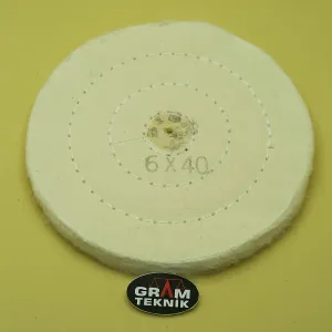 6X40 Beyaz Cila Bezi Tüy Bezi