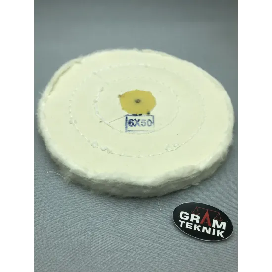 Ekonomik Cila Bezi 6X50 Beyaz