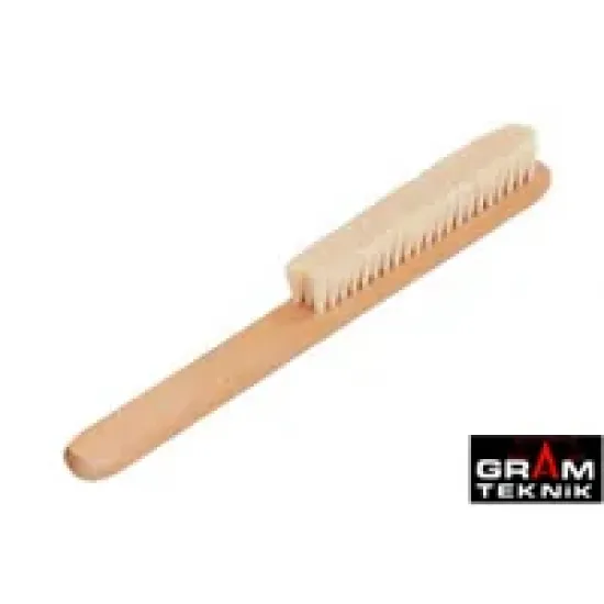 Saplı Beyaz Kıl Fırça Saplı Beyaz Kıl Fırça