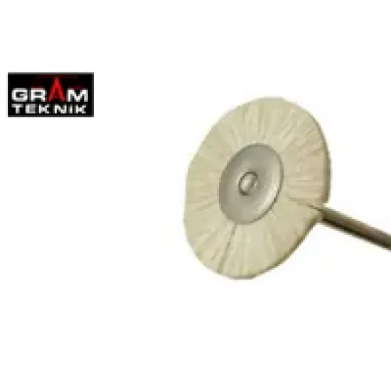 Mandrenli Beyaz Keçi Kılı Fırça 2.1cm Mandrenli Beyaz Keçi Kılı Fırça 2.1cm