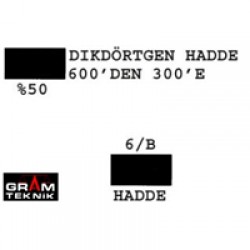 Dikdörtgen Hadde 600-300