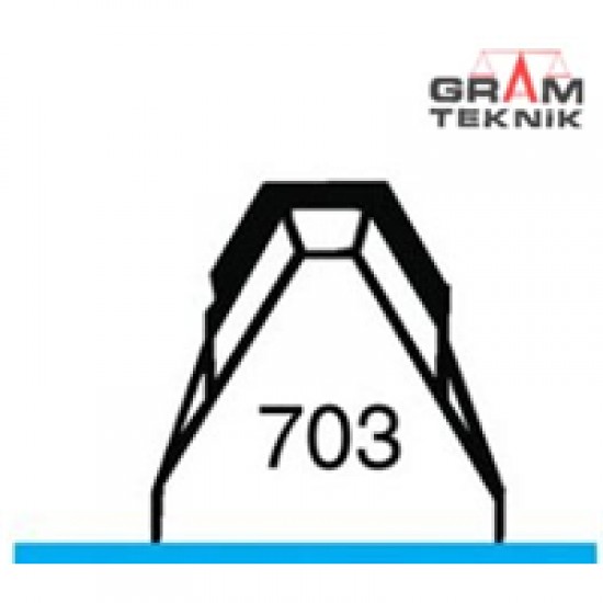 Düz Çelik Kalem GR-0806 Düz Çelik Kalem GR-0806
