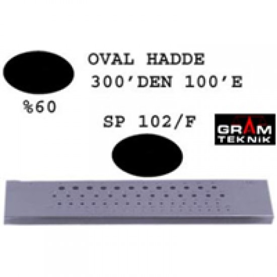 Oval Hadde 300-100 GR-0977 Oval Hadde 300-100 GR-0977