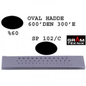 Oval Hadde 600-300 GR-0976