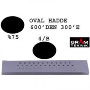 Oval Hadde 600-300 GR-0979 Oval Hadde 600-300 GR-0979
