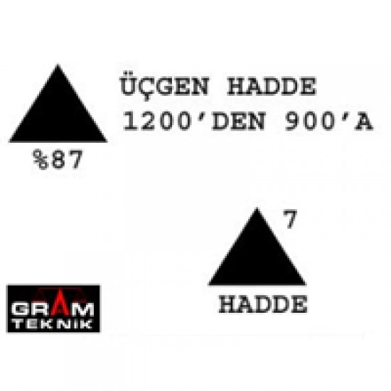 Üçgen Hadde 1200-900 Üçgen Hadde 1200-900
