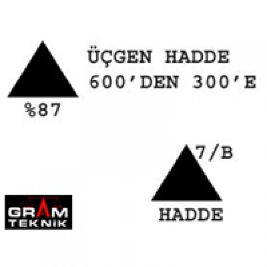 Üçgen Hadde 600-300 Üçgen Hadde 600-300