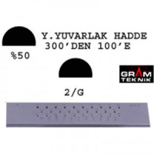 Yarım Yuvarlak Hadde 300-100