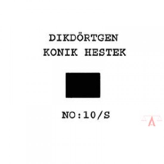 Konik Dikdörtgen Heştek 4x2,8-14x10 Konik Dikdörtgen Heştek 4x2,8-14x10