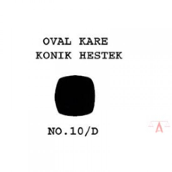 Konik Oval Kare Heştek 140-040 17 Konik Oval Kare Heştek 140-040 17