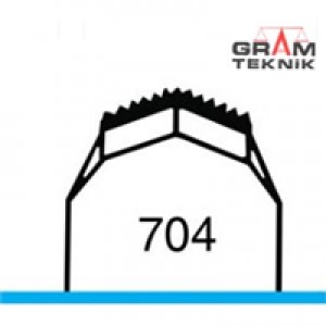 Düz Çelik Kalem GR-0807