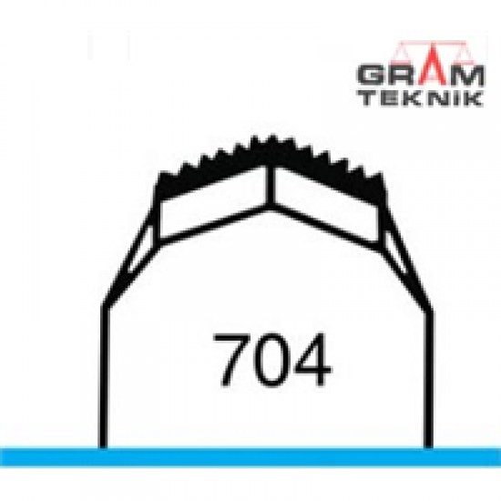 Düz Çelik Kalem GR-0807 Düz Çelik Kalem GR-0807