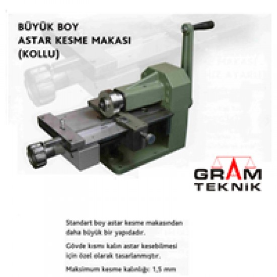Astar Kesme Makinesi Astar Kesme Makinesi