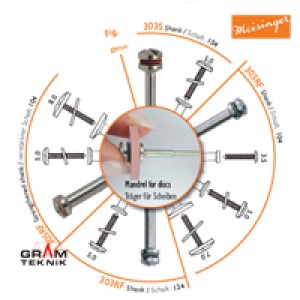 Vidalı Mandren GRM-2513