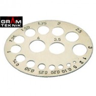 Oval Taş Ölçeği 0,01ct 4ct Oval Taş Ölçeği 0,01ct 4ct
