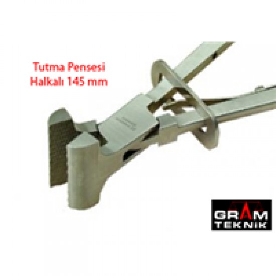 Tutma Pensesi Halkalı 145mm Tutma Pensesi Halkalı 145mm
