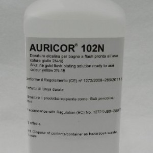 Auricor 102N 18 Ayar Altın Rengi Kaplama Suyu