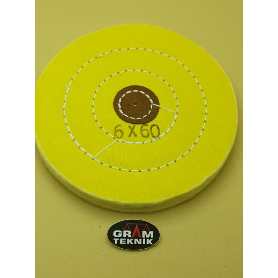 6x60 Sarı Cila Bezi III Kalite 6x60 Sarı Cila Bezi III Kalite
