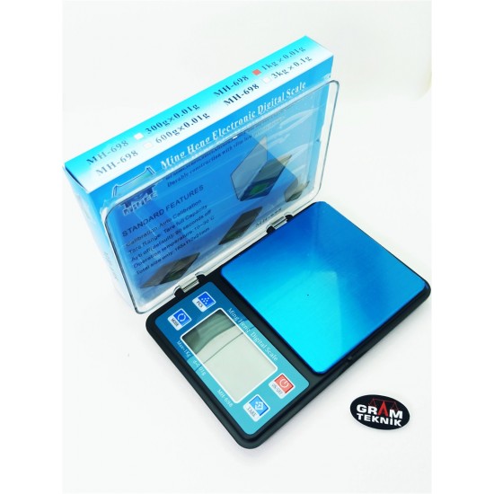 MH-698 Ming Heng Note Book Cep Terazisi 1 Kg 0,01 ST01875 MH-698 Ming Heng Note Book Cep Terazisi 1 Kg 0,01 ST01875
