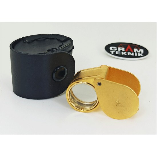 10x Lup Sarı Saten Kaplı Lup ST00950