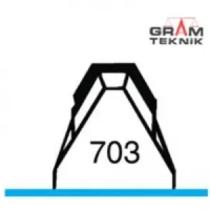 Düz Çelik Kalem GR-0806 Düz Çelik Kalem GR-0806