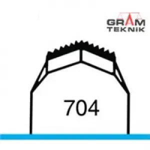 Düz Çelik Kalem GR-0807