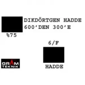 Dikdörtgen Hadde 600-300 GR-0955