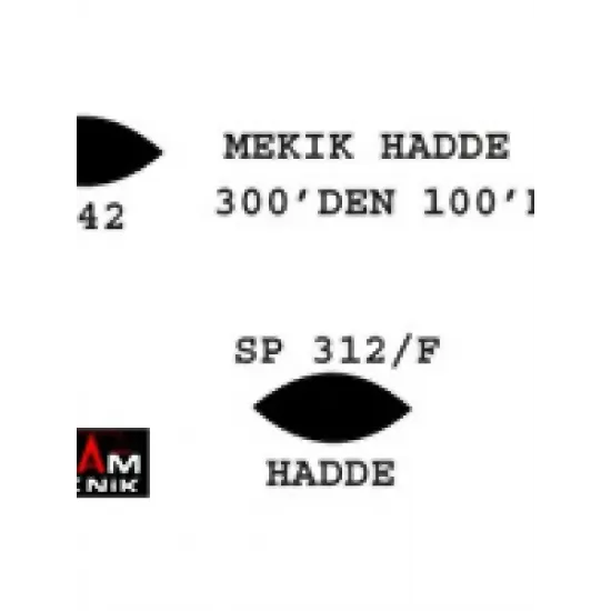 Mekik Hadde 300-100 GR-0991 Mekik Hadde 300-100 GR-0991