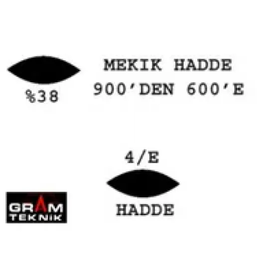 Mekik Hadde 900-600 GR-0985