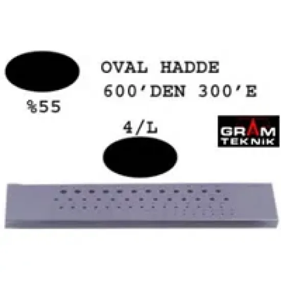 Oval Hadde 600-300 GR-0973 Oval Hadde 600-300 GR-0973