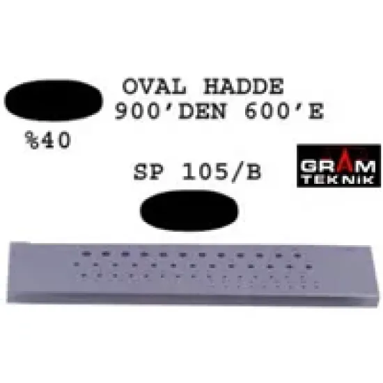 Oval Hadde 900-600 GR-0969 Oval Hadde 900-600 GR-0969
