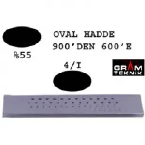 Oval Hadde 900-600 GR-0972