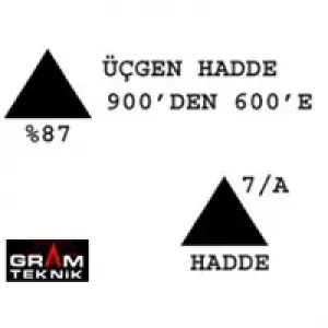 Üçgen Hadde 900-600 Üçgen Hadde 900-600