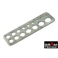 Taş Ölçeği 7 Kol Markiz-Kare-Oval GR-1303