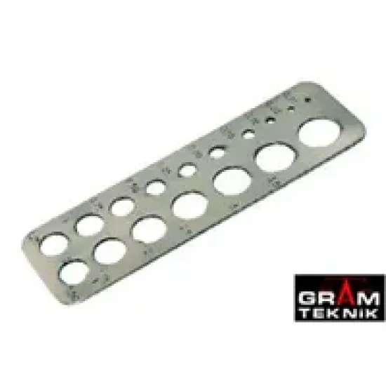 Taş Ölçeği 7 Kol Markiz-Kare-Oval GR-1303