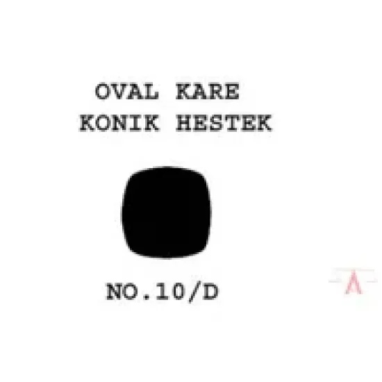 Konik Oval Kare Heştek 140-040 17 Konik Oval Kare Heştek 140-040 17