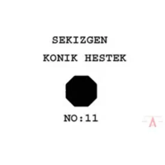 Konik Sekizgen Heştek 140-040 17 Konik Sekizgen Heştek 140-040 17