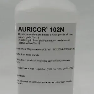 Auricor 102N 18 Ayar Altın Rengi Kaplama Suyu Auricor 102N 18 Ayar Altın Rengi Kaplama Suyu