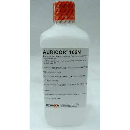 Auricor 106N Rose Altın Rengi Kaplama Suyu Auricor 106N Rose Altın Rengi Kaplama Suyu