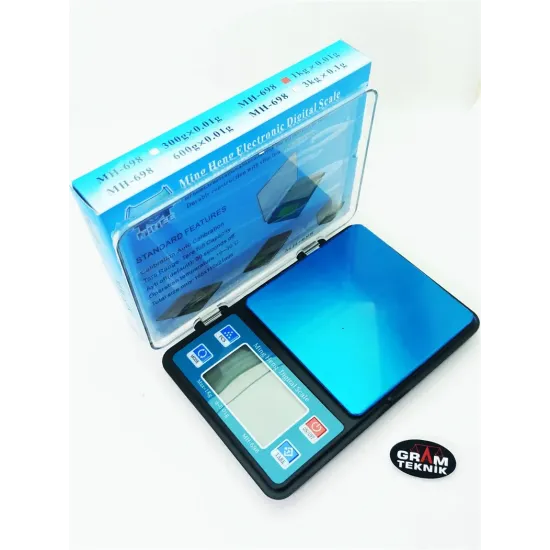 MH-698 Ming Heng Note Book Cep Terazisi 1 Kg 0,01 ST01875 MH-698 Ming Heng Note Book Cep Terazisi 1 Kg 0,01 ST01875