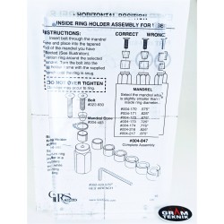 GRS Ibside ring Holders Vertical 