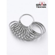 Metal Bilezik Ölçü Halkası Metal Bilezik Ölçü Halkası