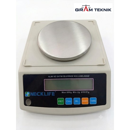 Neck WT600 0.01 600gr Hassas Terazi Neck WT600 0.01 600gr Hassas Terazi