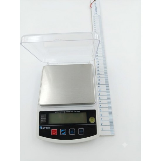 Swock CD602 600gr 0.01 Hassas Terazi Swock CD602 600gr 0.01 Hassas Terazi